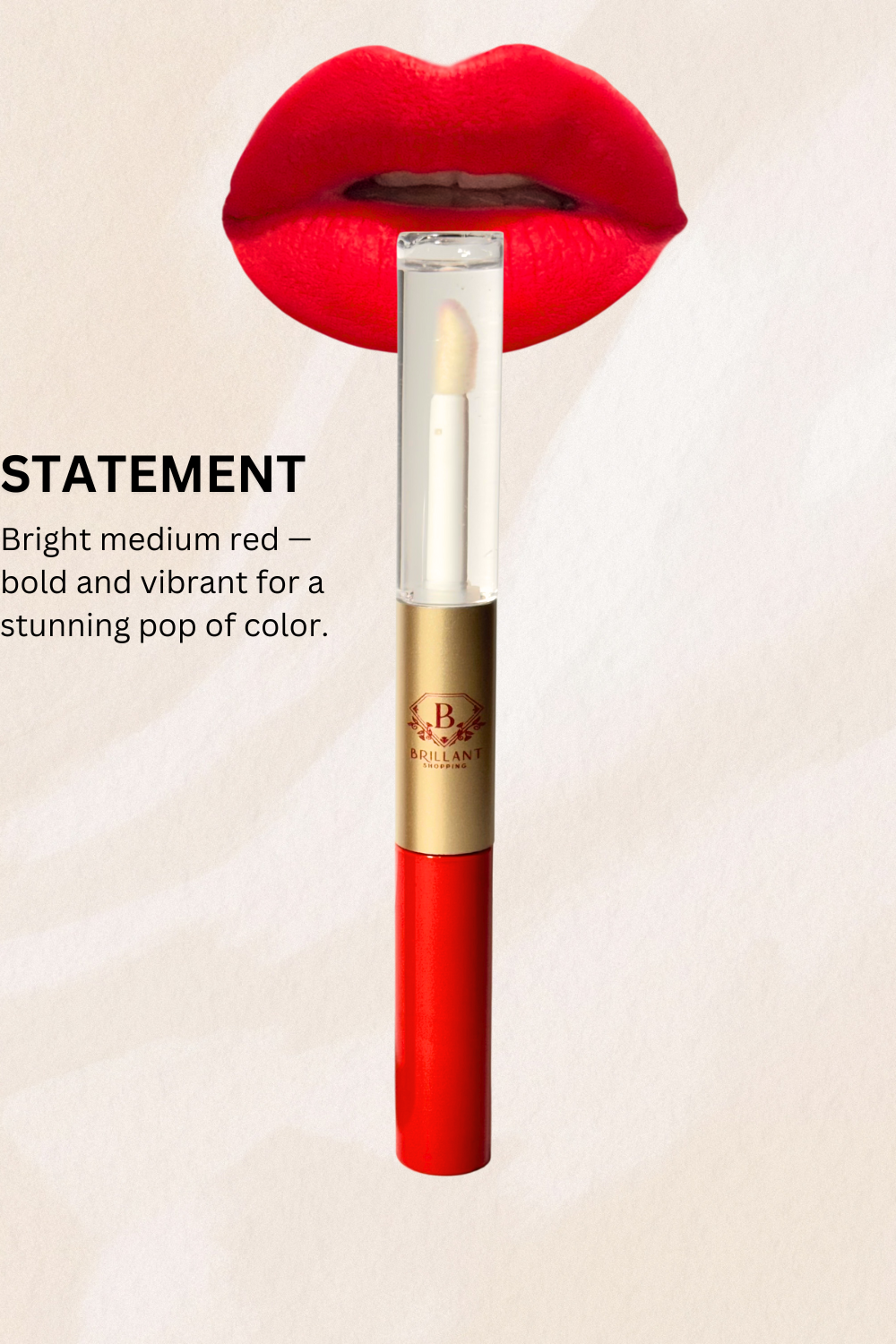 Waterproof Matte Liquid Lipstick with Gloss