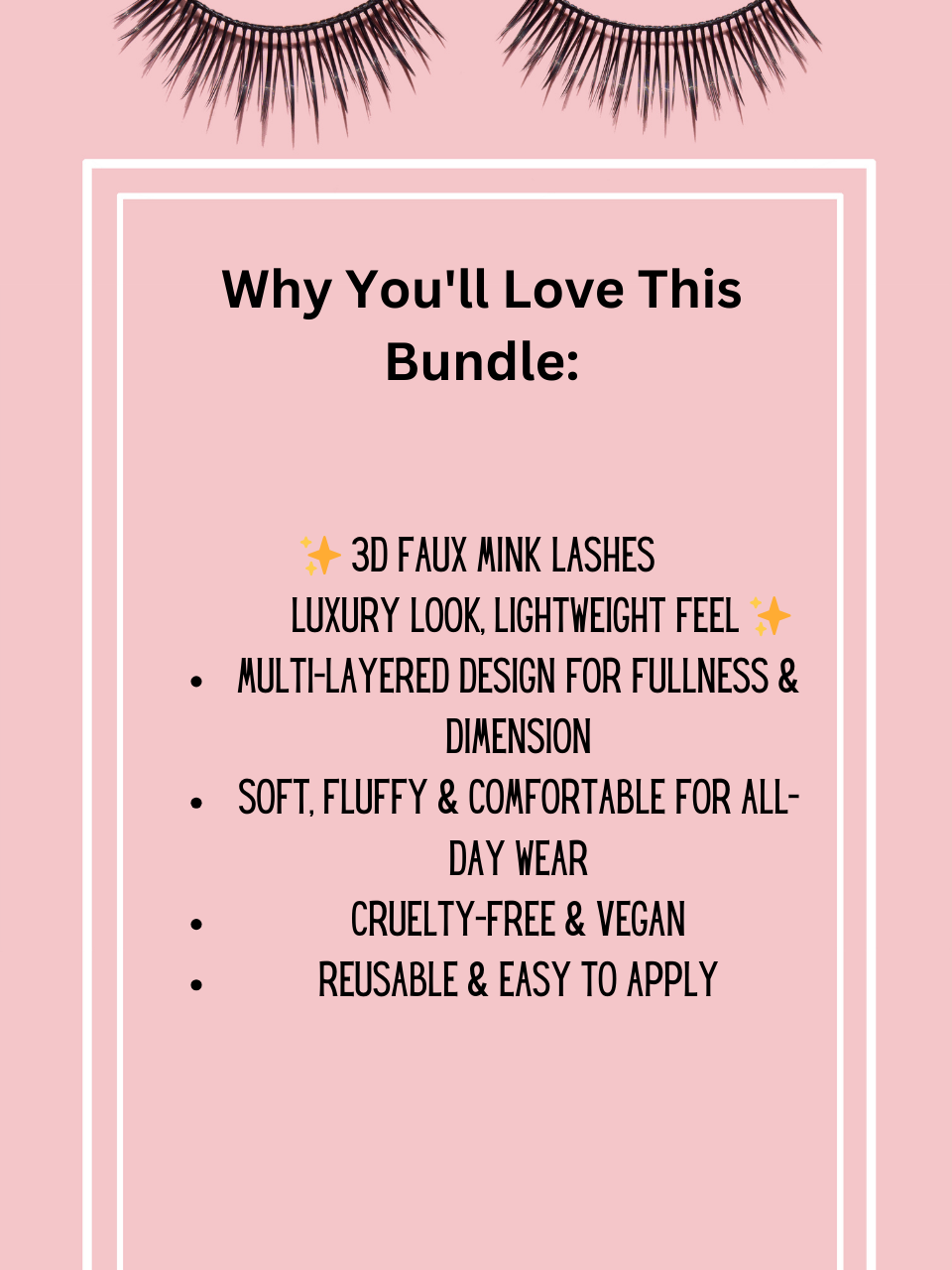 Ultimate Glam Bundle - 4 Pairs of 3D Faux Mink Lashes + Waterproof Lipsticks + FREE Hair Clip!