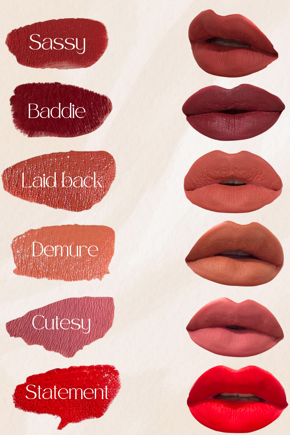 Waterproof Matte Liquid Lipstick with Gloss